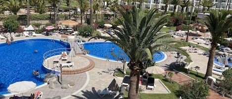 Altamira has three pools one heated