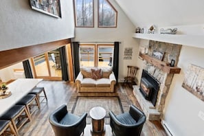 View from the stairs
