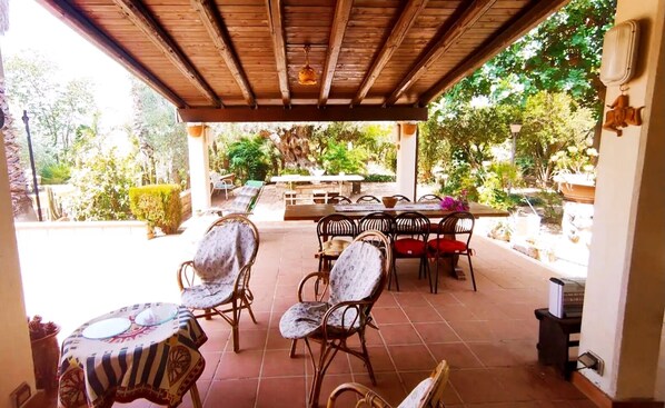 Restaurante al aire libre