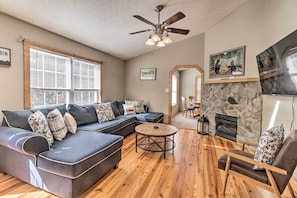 Living Room | Smart TV | Gas Fireplace Currently Unavailable