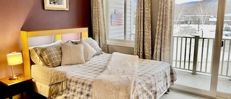Relax in our comfy queen bed!