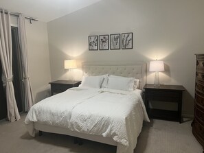 European Style Bed Treatment in Owner’s Suite