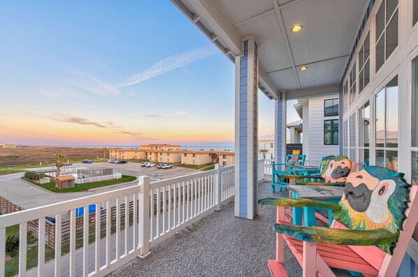 Outdoors - From Sunrise to sunset, the deck views are stunning!