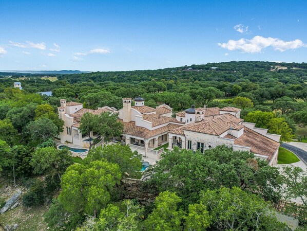 Luxury River Villa with two swimming pools and a spa