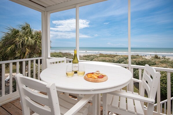 First floor balcony with breathtaking views
