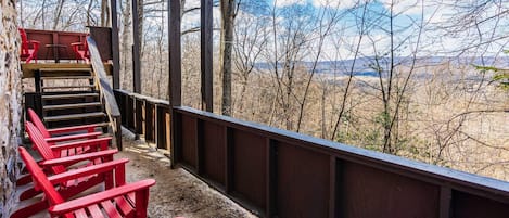 Grill and relax on our deck