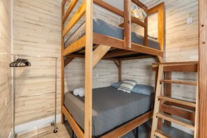 Cozy bunk beds for a restful night's sleep