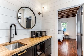 Kitchenette with Coffee + Espresso