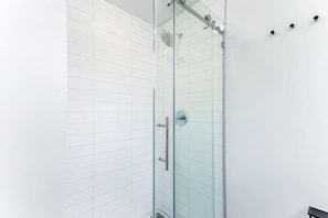 Bathroom with walk-in shower