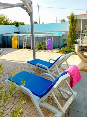 private backyard