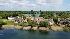 Aerial View, Fisherman's Cottage, Bolthole Retreats