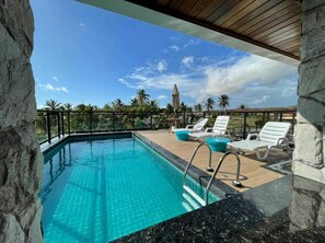 Takterrasspool