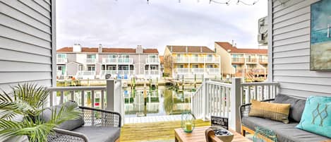 Ocean City Vacation Rental | 1BR | 1BA | 396 Sq Ft | 3 Steps to Access