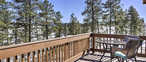 Pagosa Springs Vacation Rental | 1,000 Sq Ft | 1BR | 1BA | Stairs Required