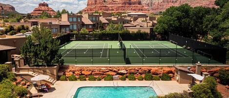 Community Amenities Included Pool, Hot Tub and Tennis Court/Pickle Ball Courts!