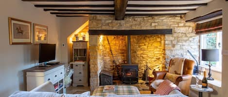 Living Room, Thimble Cottage, Bolthole Retreats