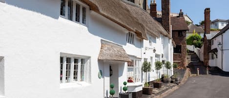 The exterior of Sweet Shop Cottage, Somerset