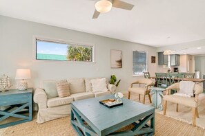 Relax and unwind in our inviting living room