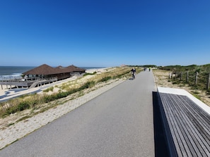 Cycling and walking