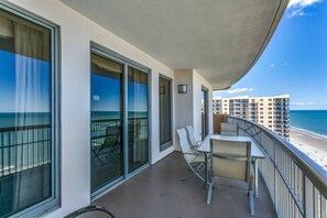 Large wrap around Ocean Front balcony