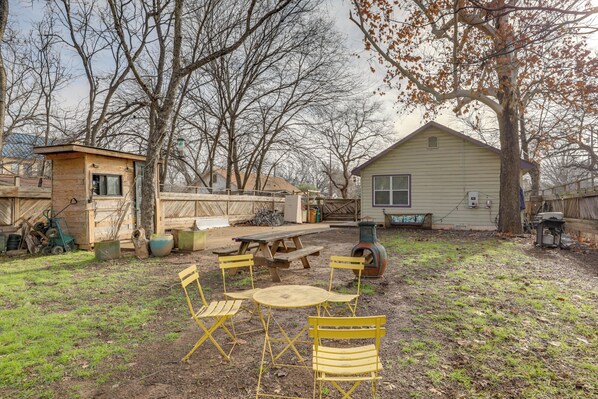 Austin Vacation Rental | 4BR | 2BA | Stairs Required | 1,351 Sq Ft