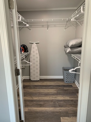 Spacious walk-in closet! 