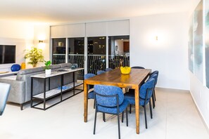 Enjoy your meals on the lovely dining set