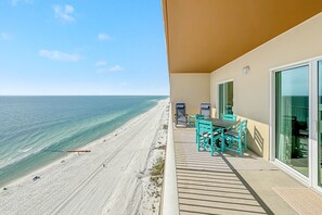 Private balcony