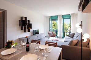 Living and dining room