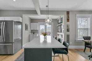 Great natural light in the kitchen and main living area.