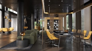 Sitzecke in der Lobby