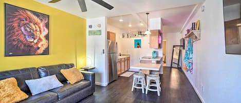 Parker Vacation Rental | Studio | 1BA | Step-Free Access | 500 Sq Ft