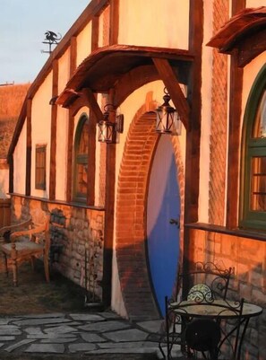 The Burrow - entry door