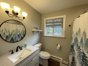 Shower and Tub as Well 
