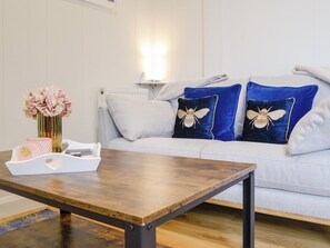 Living area | Lime Tree Lodge - Farm Holidays, Castle Douglas