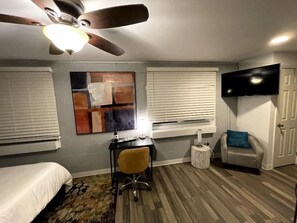 Office space in suite.