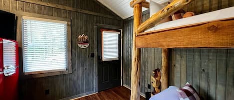 Entrance to cabin