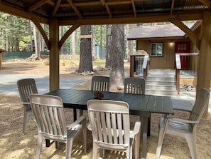 Lots of space for the kids to roam while adults can sit and relax.