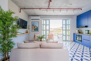 Open living room