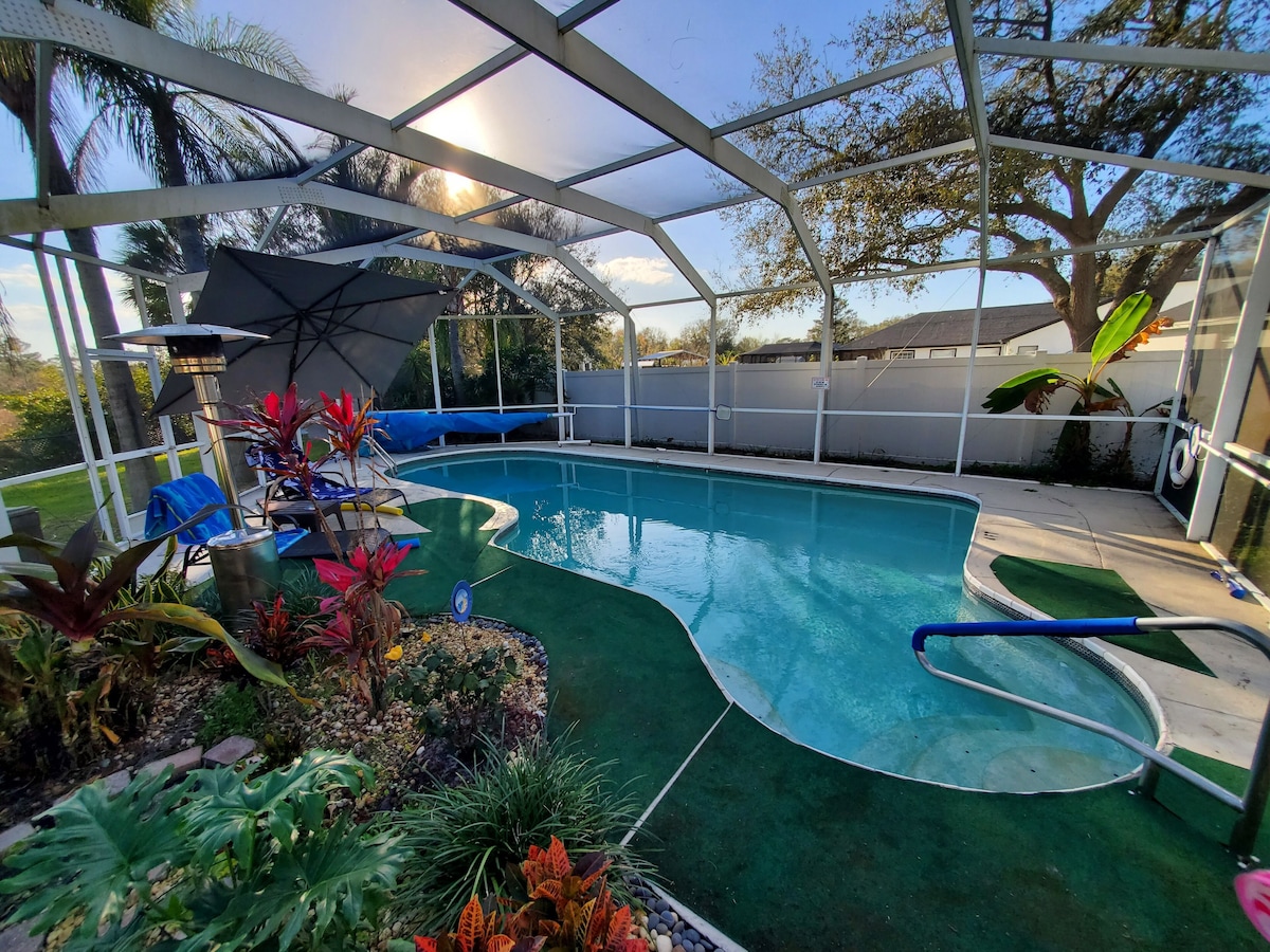 Serenity Springs Nature Escape Pool Home