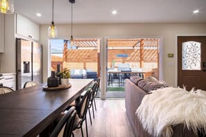 Family Room and Kitchen w/ open layout