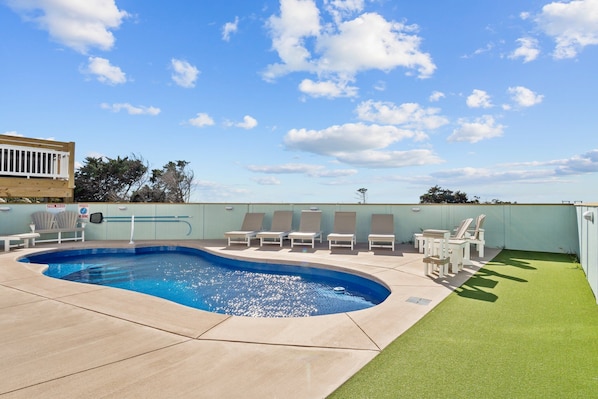 Private Pool & Lounge Chairs