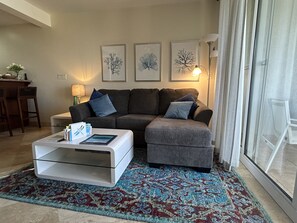 A queen-sized, memory foam sofa bed.