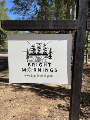 Bright Mornings Sign