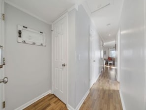 Indoors, Floor, Flooring, Corridor, Building