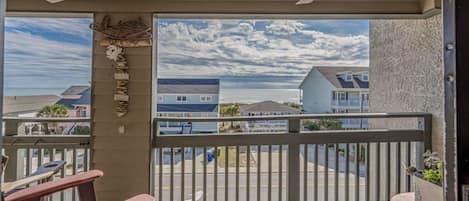 ocean view from balcony 