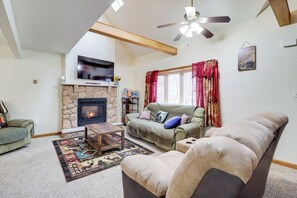 Living Area | 1st Floor | Board Games | Books