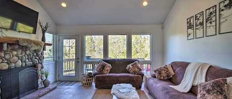 Lake Arrowhead Vacation Rental | 2BR | 2BA | 1,730 Sq Ft | Stairs Required