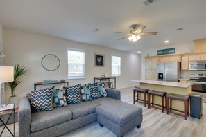 Living Area | Smart TV | Free WiFi | Window A/C Units