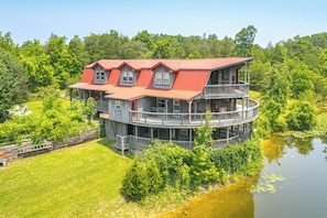 Exterior | Private Pond